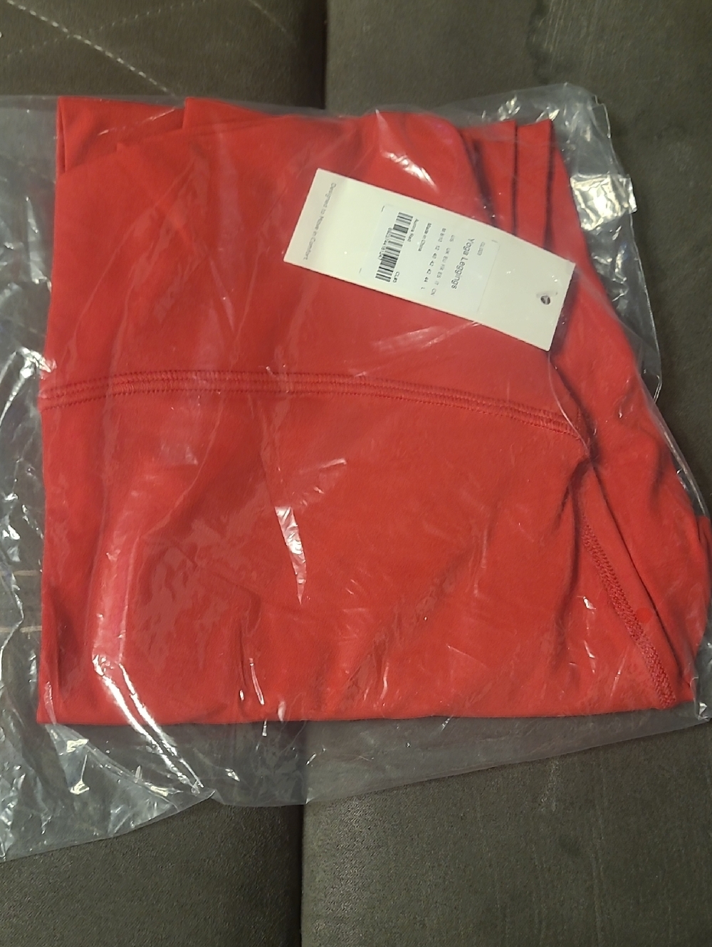 Red Women's Leggings - Classic High-Rise Comfort